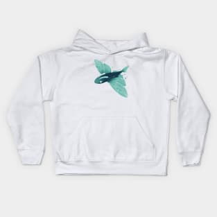 Flying fish Kids Hoodie